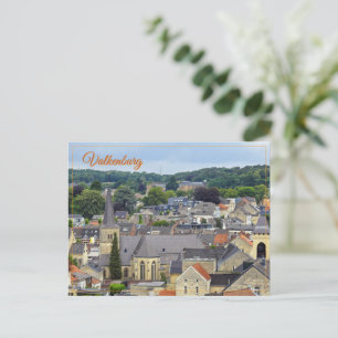 Valkenburg mittelalterliche Stadt in den Niederlan Feiertagspostkarte