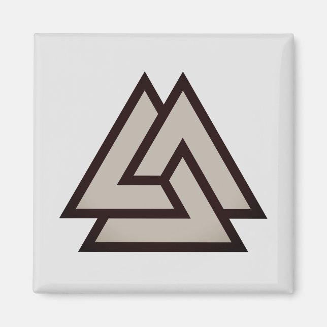 Valknusszeichen Magnet (Vorne)