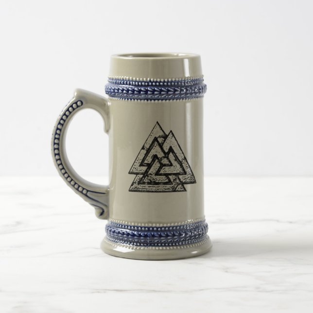 Valknut~ Bierglas (Links)