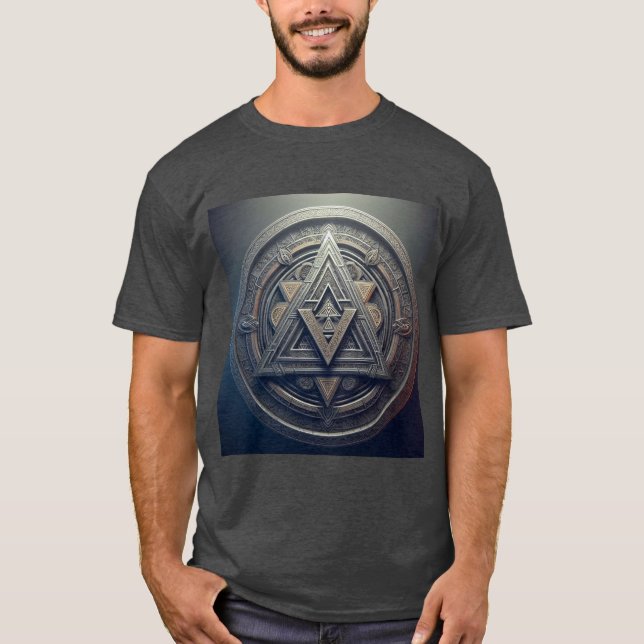 Valknut: El Símbolo de la Conexión entre Mundos T-Shirt (Vorderseite)