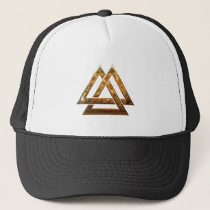 Valknut - Gold Truckerkappe
