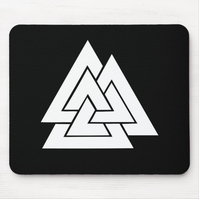 Valknut mousepad (Vorne)