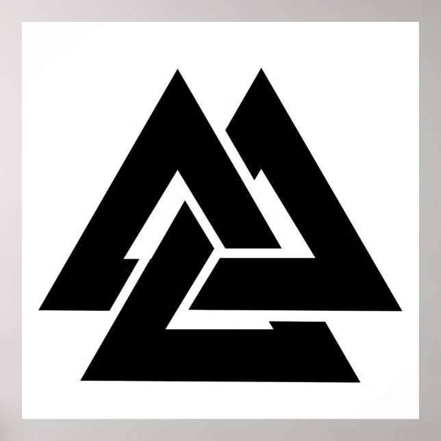  Valknut Poster (Vorne)