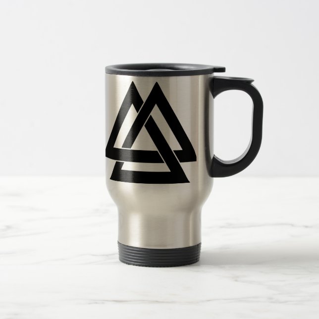 Valknut Reisebecher (Rechts)