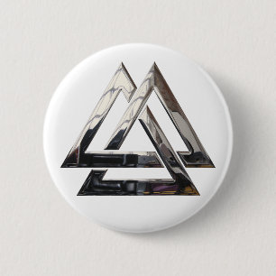 Valknut - silber button