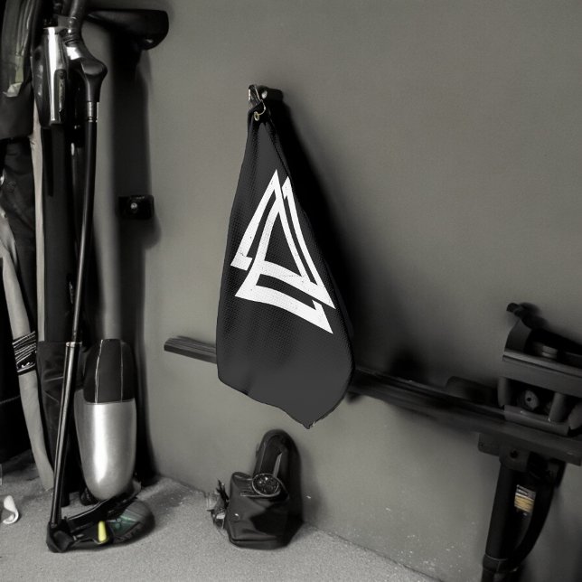 Valknut Viking Golfhandtuch (Golf Towel)