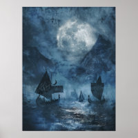 Valknut Viking Ships Samhain Halloween Nordic