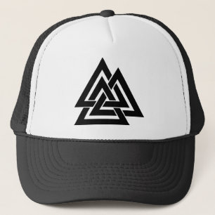 Valknut Viking Skandinavier-nordisches Truckerkappe