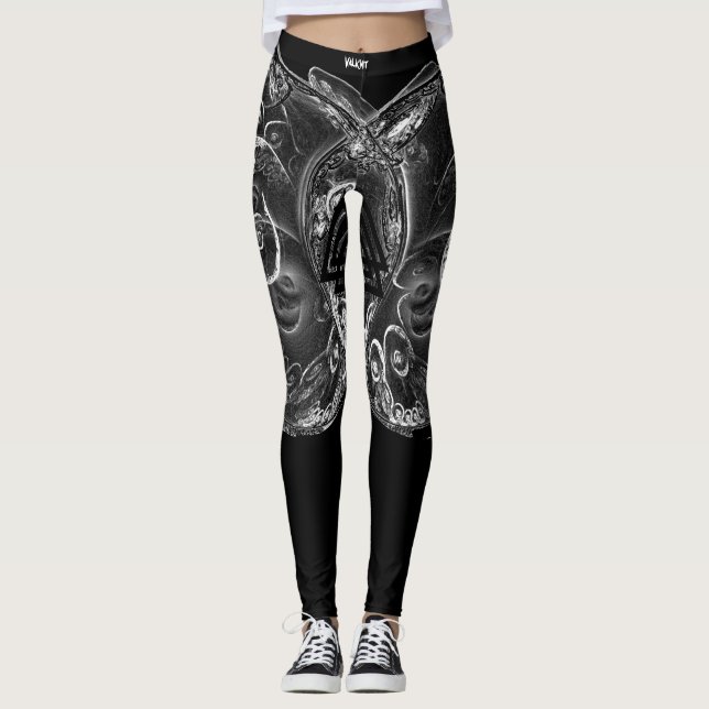 Valknut - Vikings Anheben Leggings (Vorderseite)