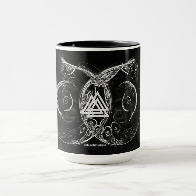 VALKNUT. Vikings Anheben Tasse (Zentrum)