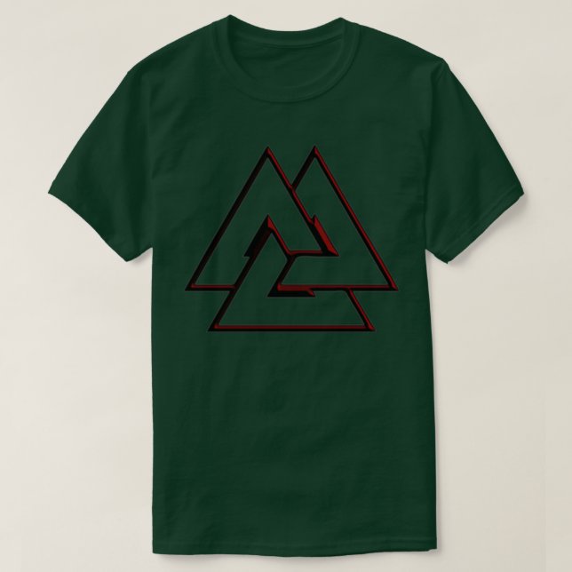 Valknut Vikings T-Shirt (Design vorne)