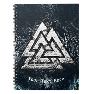 Valknut~ (Wavy) Notizblock