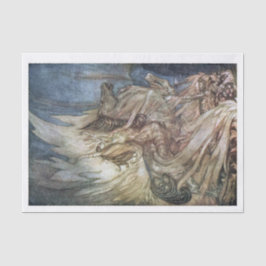 Valkyrie-Decoupage-Papierbildübertragung Seidenpapier