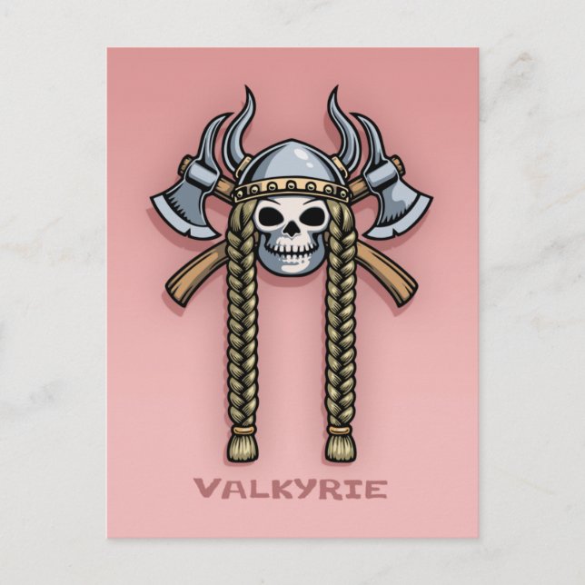 Valkyrie Postkarte (Vorderseite)