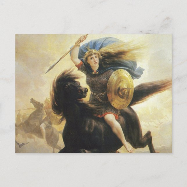 Valkyrie Postkarte (Vorderseite)