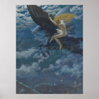 Valkyrie reiten auf einem Pferd - Traum Idyll