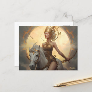 Valkyrie Sigrún Postkarte