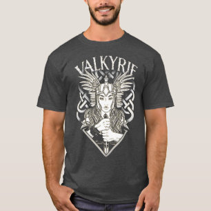 Valkyrie Valhalla Mythology Nordic Viking Sh T-Shirt