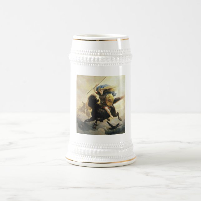 Valkyrie von Peter Nicolai Arbo Bierglas (Mittel)