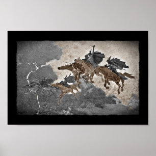 Valkyrien im Sturm Poster