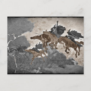 Valkyrien im Sturm Postkarte