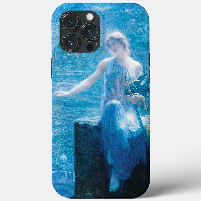 Valkyrie's Vigil von Edward Robert Hughes Case-Mate iPhone Hülle (Rückseite)
