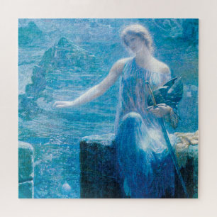 Valkyrie's Vigil von Edward Robert Hughes Puzzle