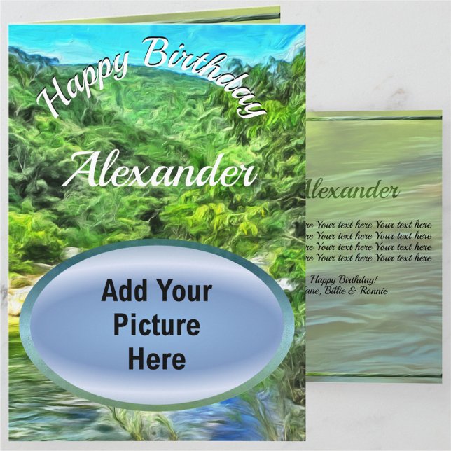 Vallarta River South Birthday 0366 Karte (Von Creator hochgeladen)