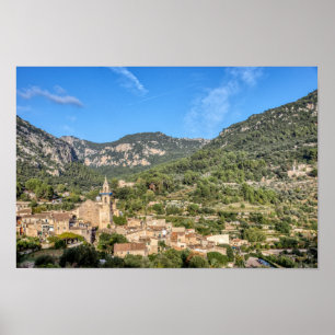 Valldemossa altes Dorf - Mallorca, Spanien Poster