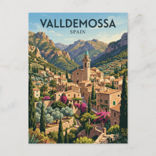 Valldemossa Altstadt Spanien Postkarte