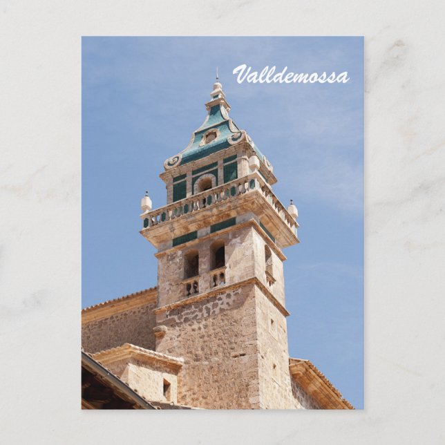 Valldemossa Charterhouse Postcard Postkarte (Vorderseite)