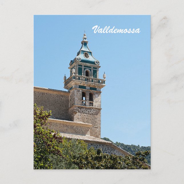 Valldemossa-Kartause Postkarte (Vorderseite)
