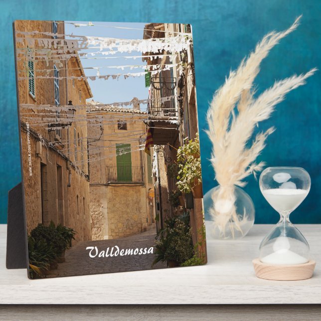 Valldemossa Plaque Fotoplatte (Seite)