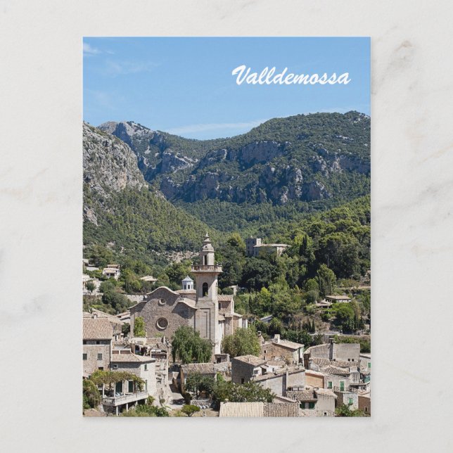 Valldemossa Postcard Postkarte (Vorderseite)