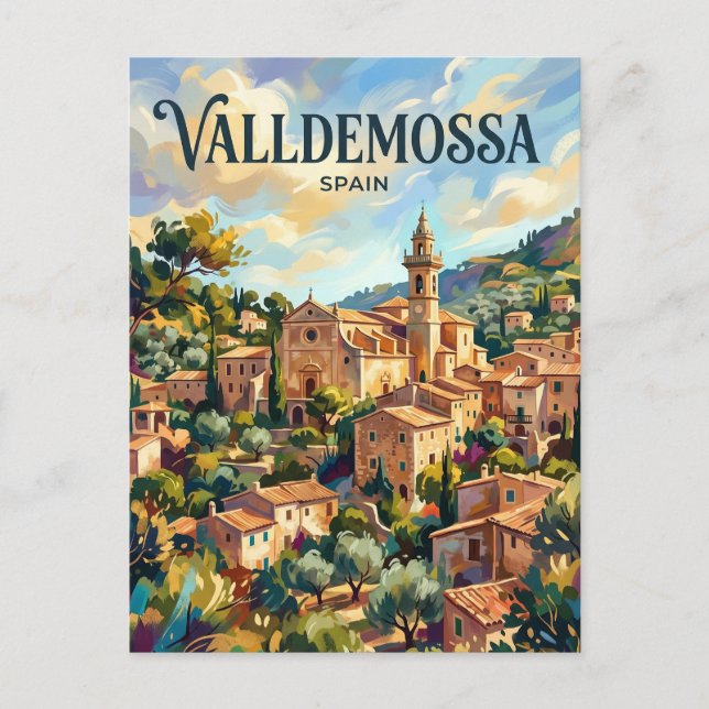 Valldemossa Spanien Postkarte (Vorderseite)