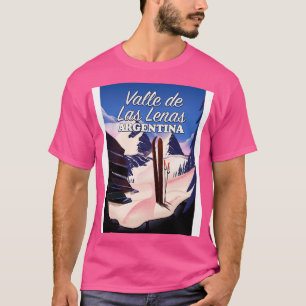 Valle de las Leas Argentiniens Ski T-Shirt