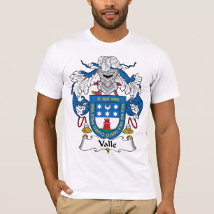 Valle-Familienwappen T-Shirt