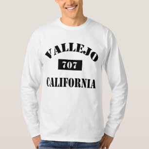 Vallejo, Ca 707 -- T - Shirt