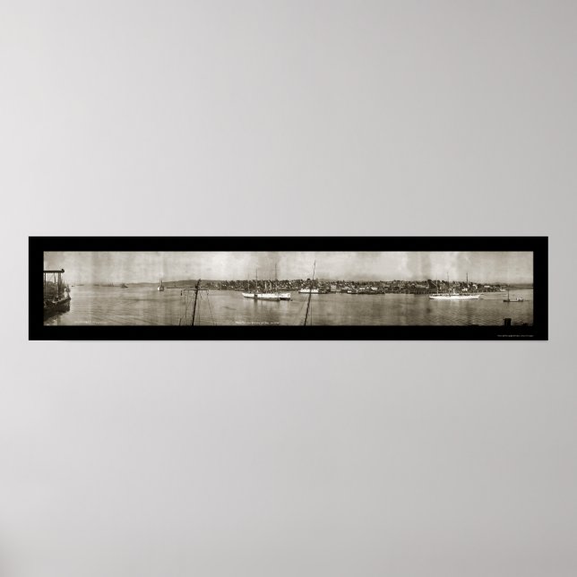 Vallejo CA Foto 1918 Poster (Vorne)