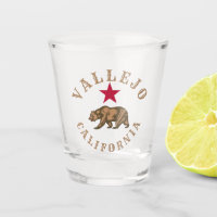 Vallejo, California Shot Glass
