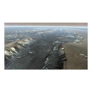 Valles Marineris, der Grand Canyon von Mars Fotodruck