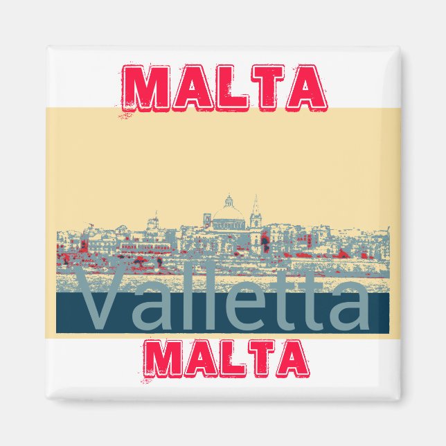Valletta Magnet (Vorne)