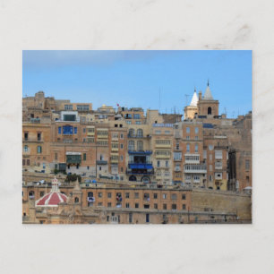 Valletta, Malta City Architecture Postcard Postkarte