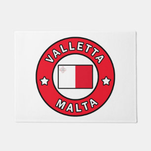 Valletta Malta Fußmatte