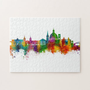 Valletta Malta Skyline Puzzle