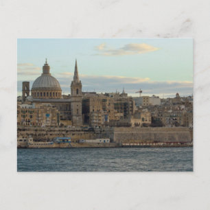 Valletta Postkarte