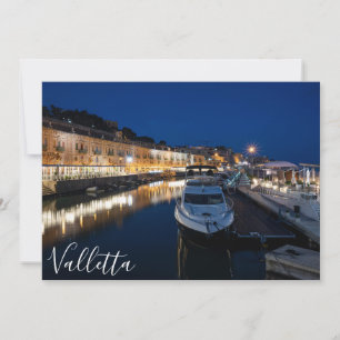 Valletta Uferviertel mit kleinem Hafen