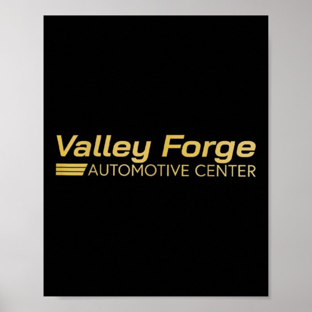 Valley Forge Automotive Offiziell  Poster (Vorne)