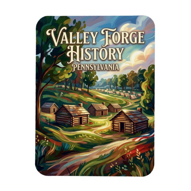 Valley Forge National Historical Park Pennsylvania Magnet (Vertikal)