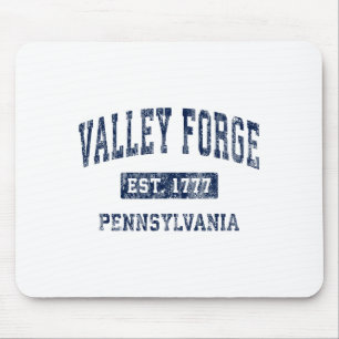 Valley Forge Pennsylvania Pa Vintage Gegründet P Mousepad